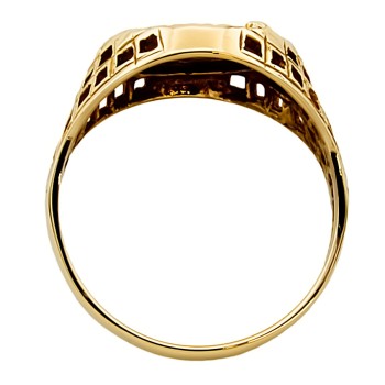 9ct gold 2.3g Ring size L